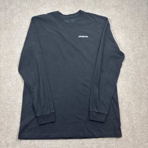 Patagonia Other - Patagonia Black Long Sleeve Responsibili-Tee Shirt Men's Size Large EUC 39161‎